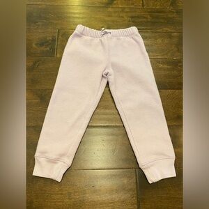 GAP Purple Fleece Pant Size 4 years